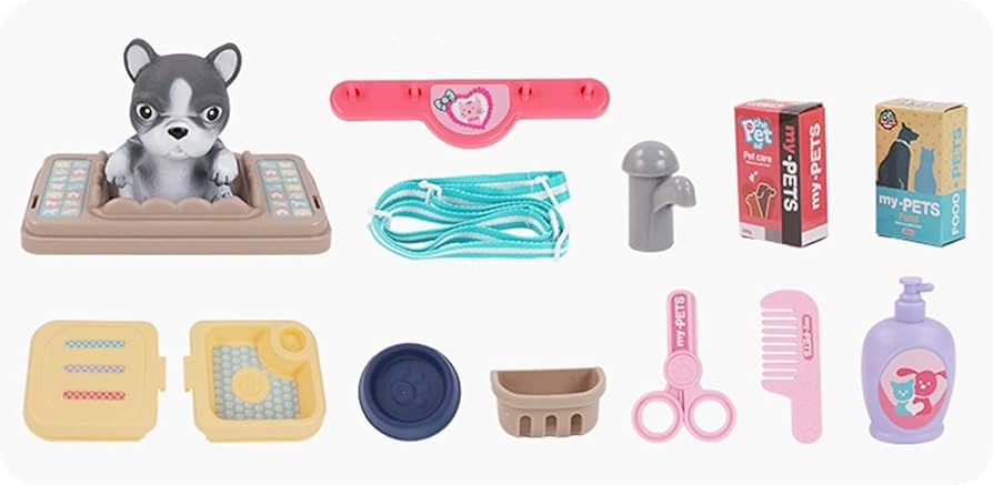 ペット用お世話セット 女の子おもちゃ ペットといっしょ！おせわセット|【堀商店】景品